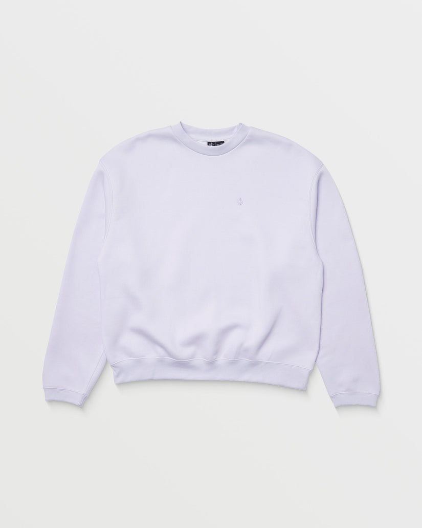 Stone Heart Up Sweatshirt - DUSTY LAVENDER