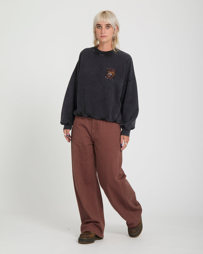 Ozzy Sweatshirt - Vintage Black