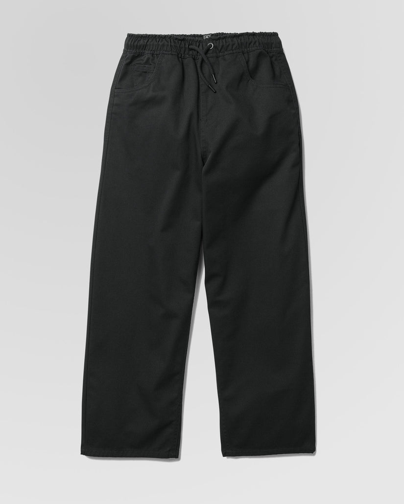 Freazy Elastic Waist Trousers - Black - (KIDS)