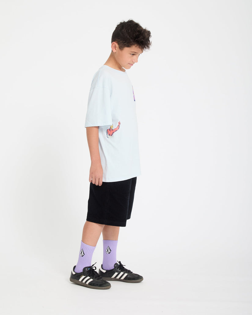 Ben Sanair 1 T-Shirt - Light Blue Acid - (KIDS)