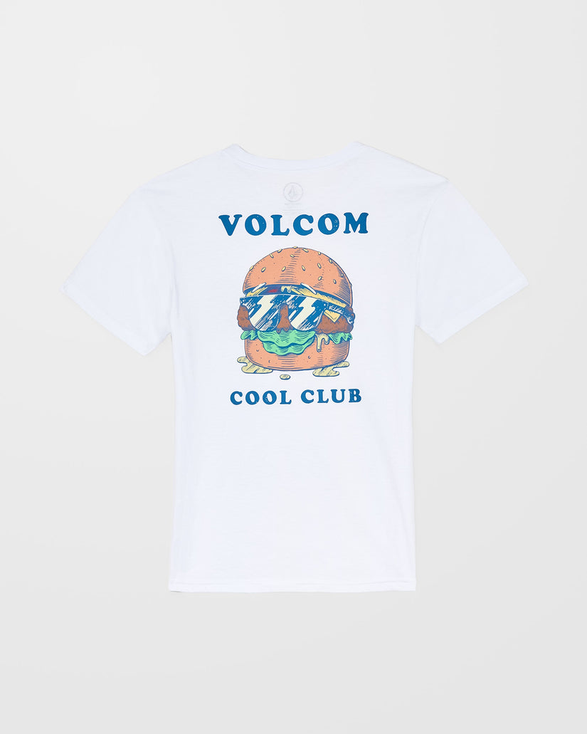 Burgstone Pocket T-Shirt - White - (KIDS)
