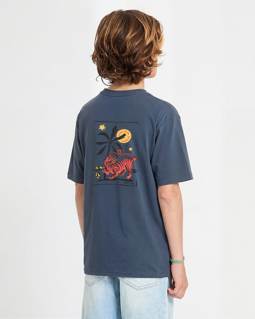 Weirdcard T-Shirt - Storm Blue - (KIDS)