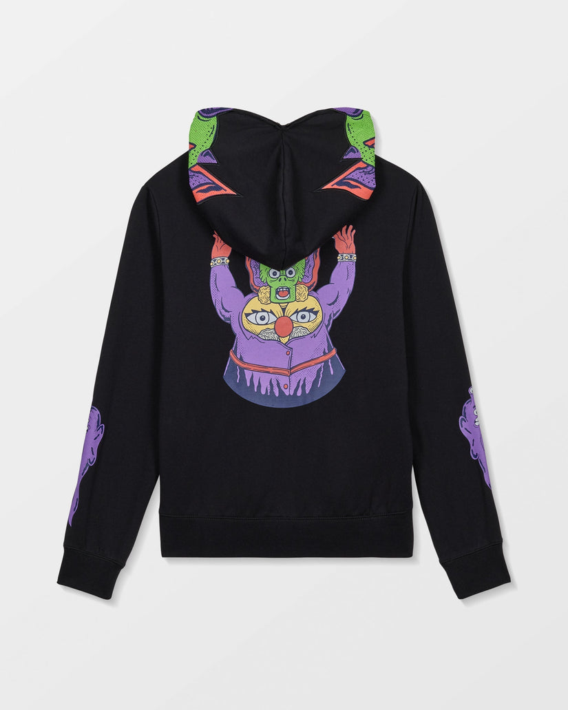 Ben Sanair Full Zip Hoodie - Black - (KIDS)