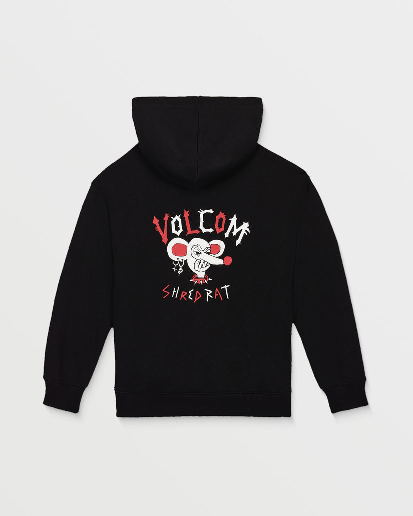 Ozzy Fleece Zip Hoodie - Black - (KIDS)