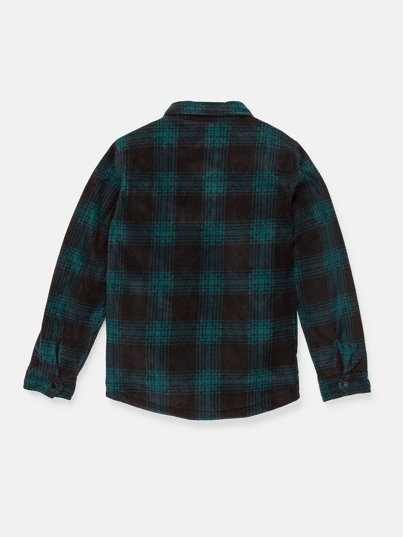 Bowered Fleece Over-Shirt - Evergreen - (KIDS)