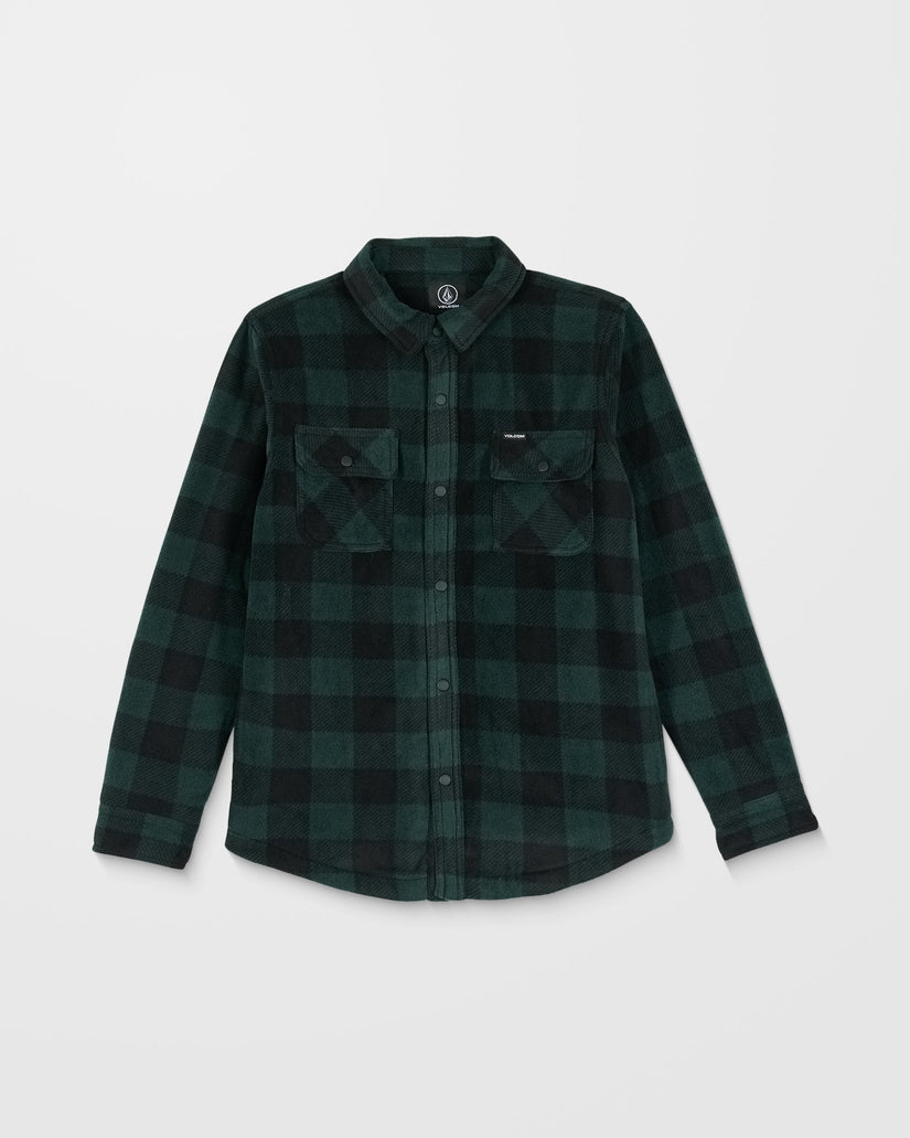 Bowered Polar Fleece Over-shirt - Scarab - (KIDS)