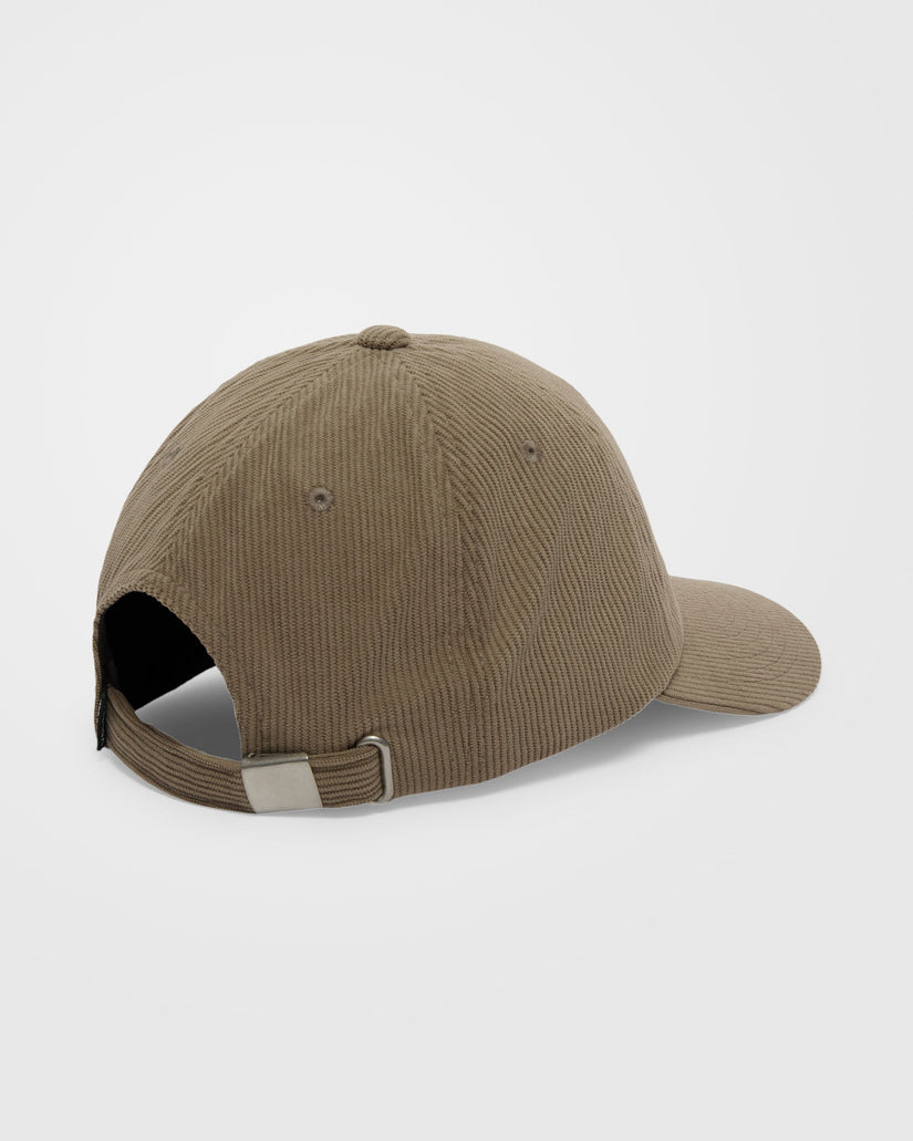 Full Stone Adj Corduroy Cap - Brindle