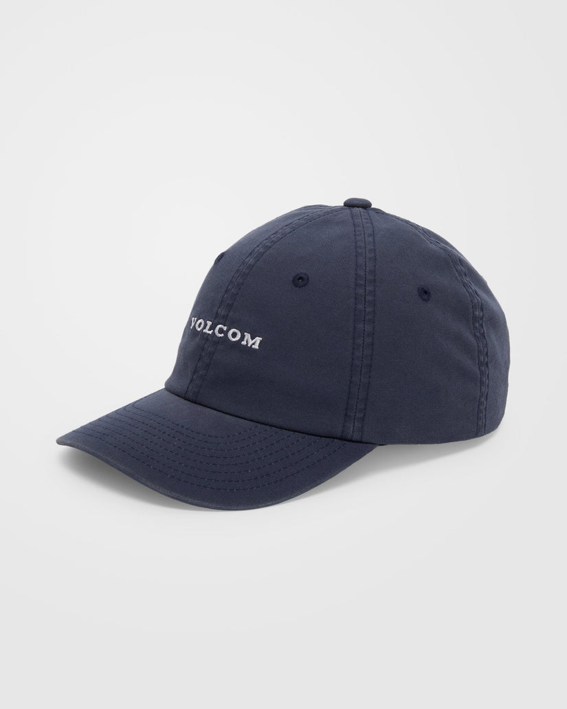 Full Stone Washed Adj Cap - Marine