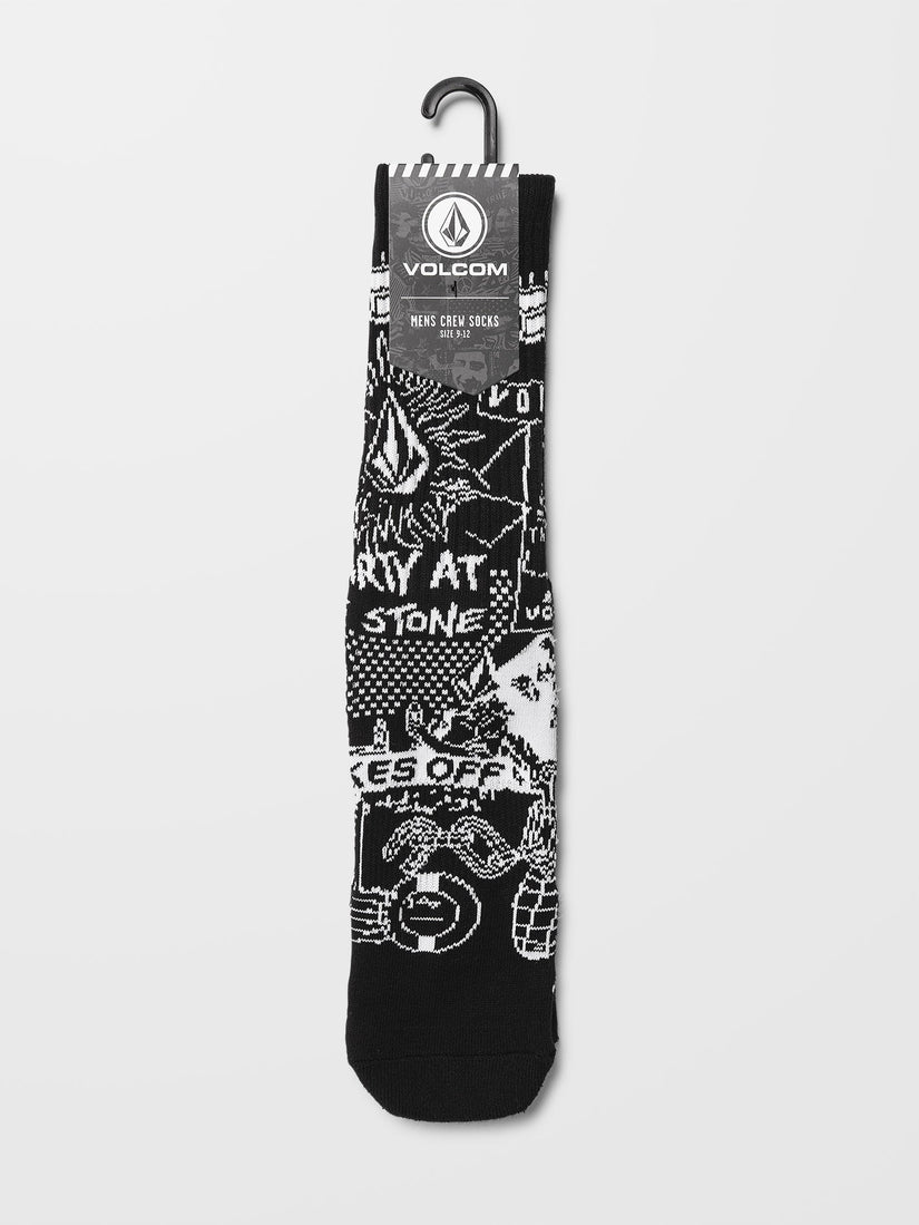 STONEY SHRED SOCK PR (D6322401_WHT) [B]