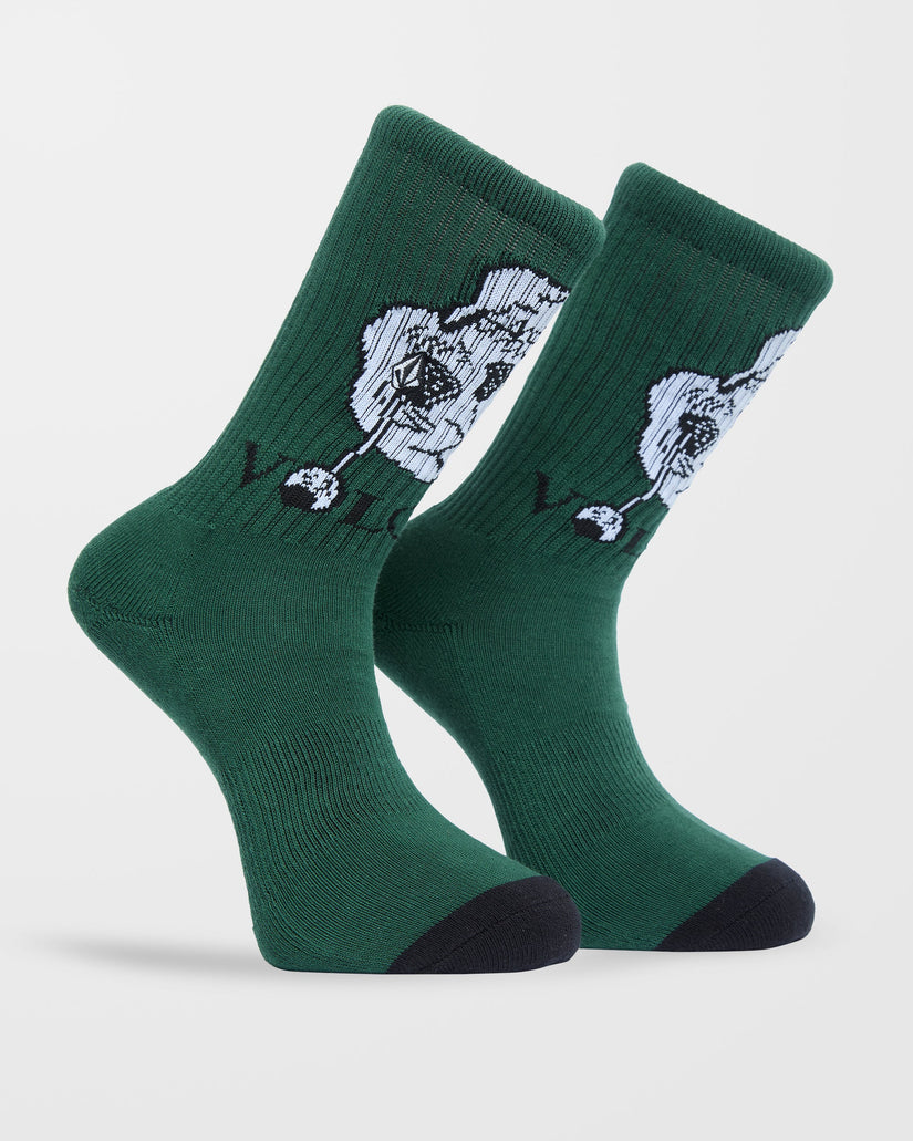 Heavy Tone Socks - Vineyard Green