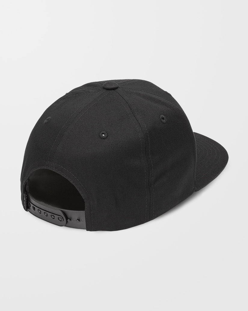 Quarter Twill Cap - Black - (KIDS)