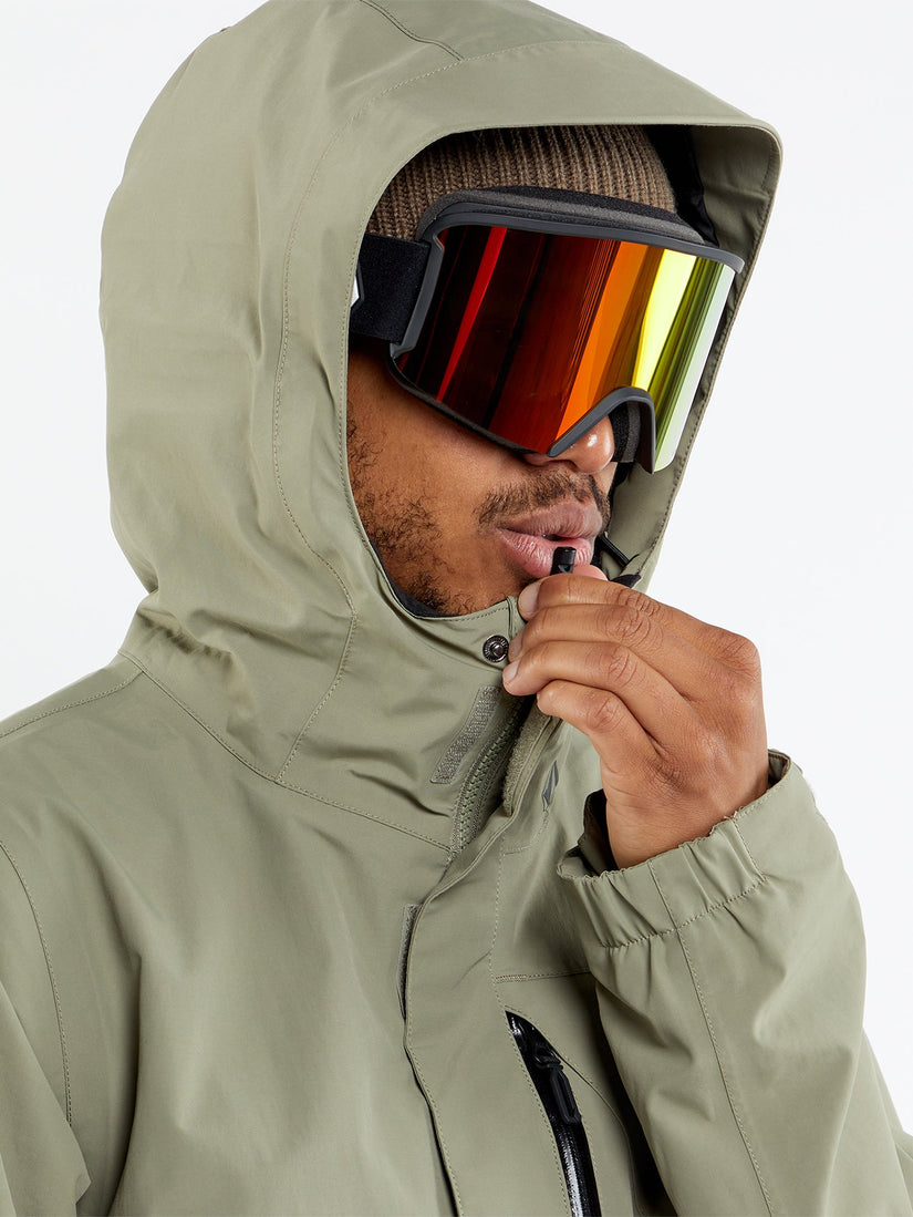 L Insulated Gore-Tex Jacket - LIGHT MILITARY