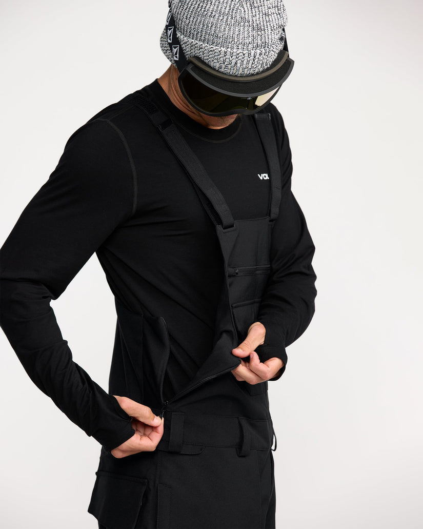 Roan Bib Overall - Black