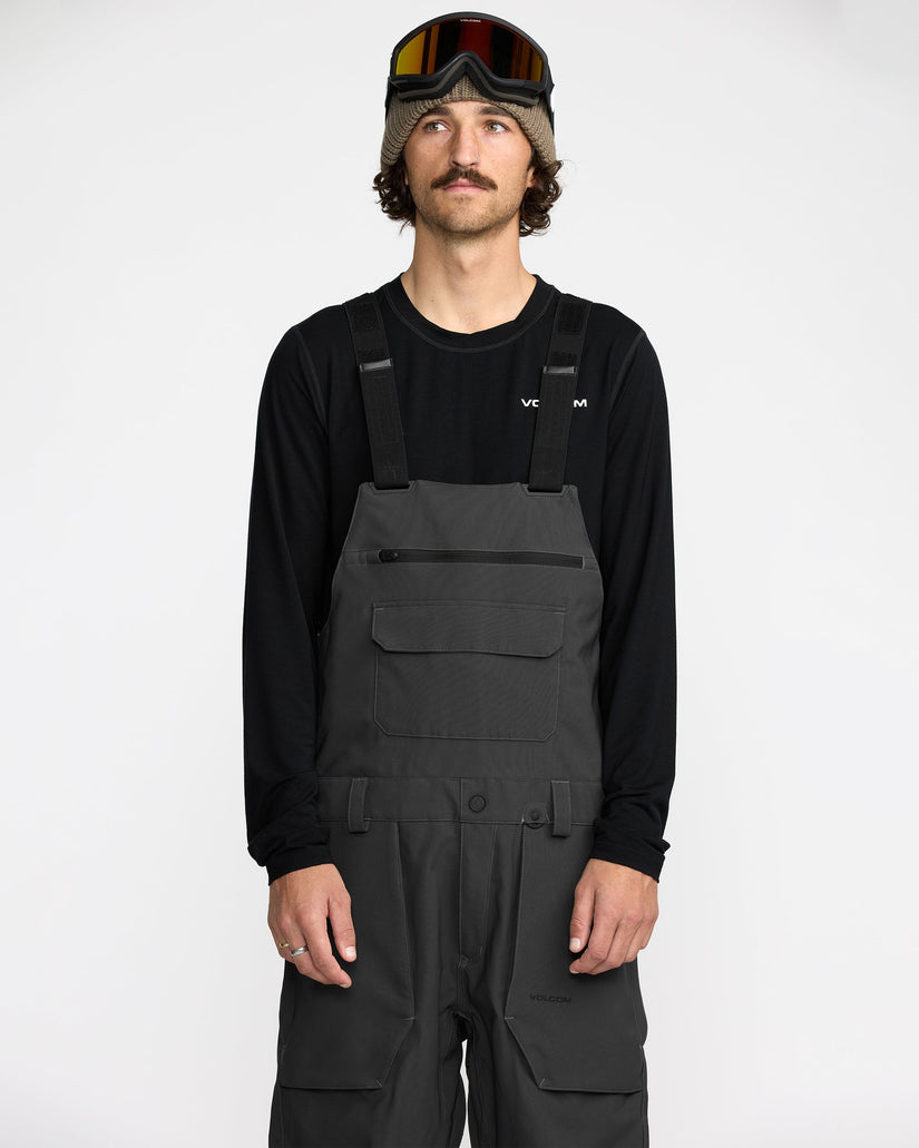 Roan Bib Overall - Dark Grey
