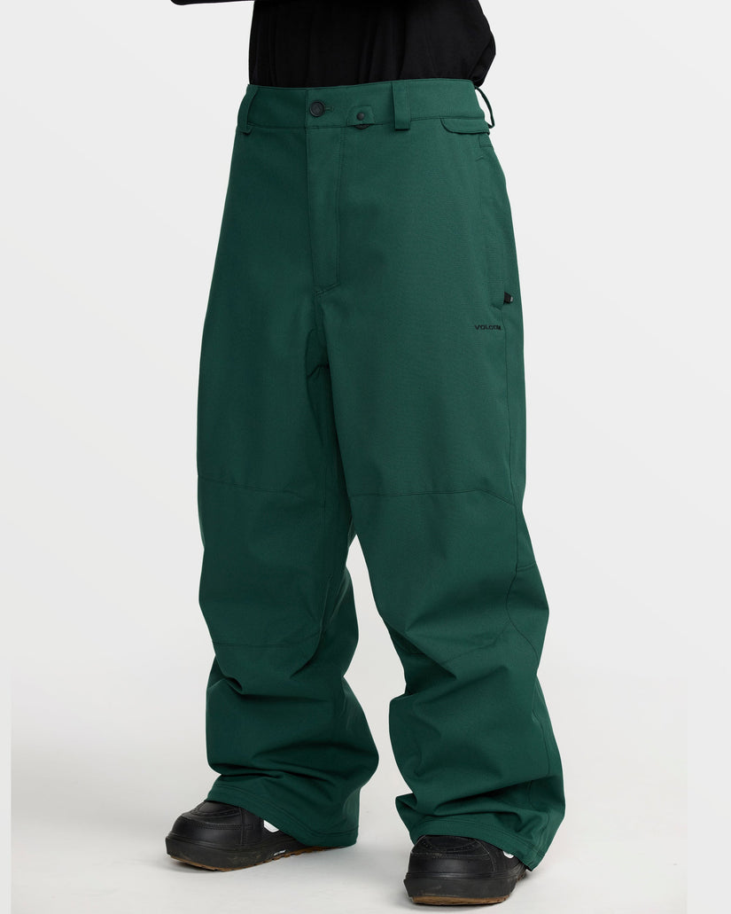 Snow Billow Trousers - Black Green