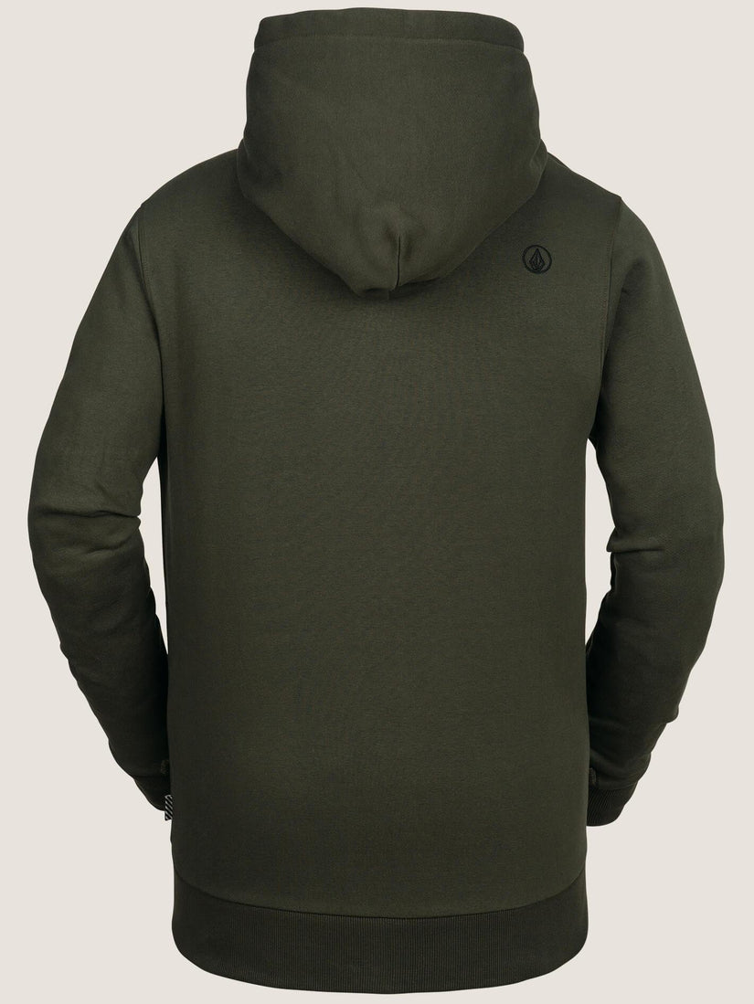 Stone Terry Fleece - Black Green