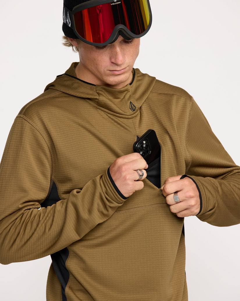 Gridlock Hoodie - Bronze