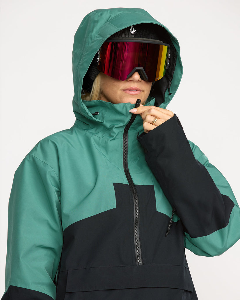 Fern Insulated Gore-Tex Pullover Jacket - Spruce Green