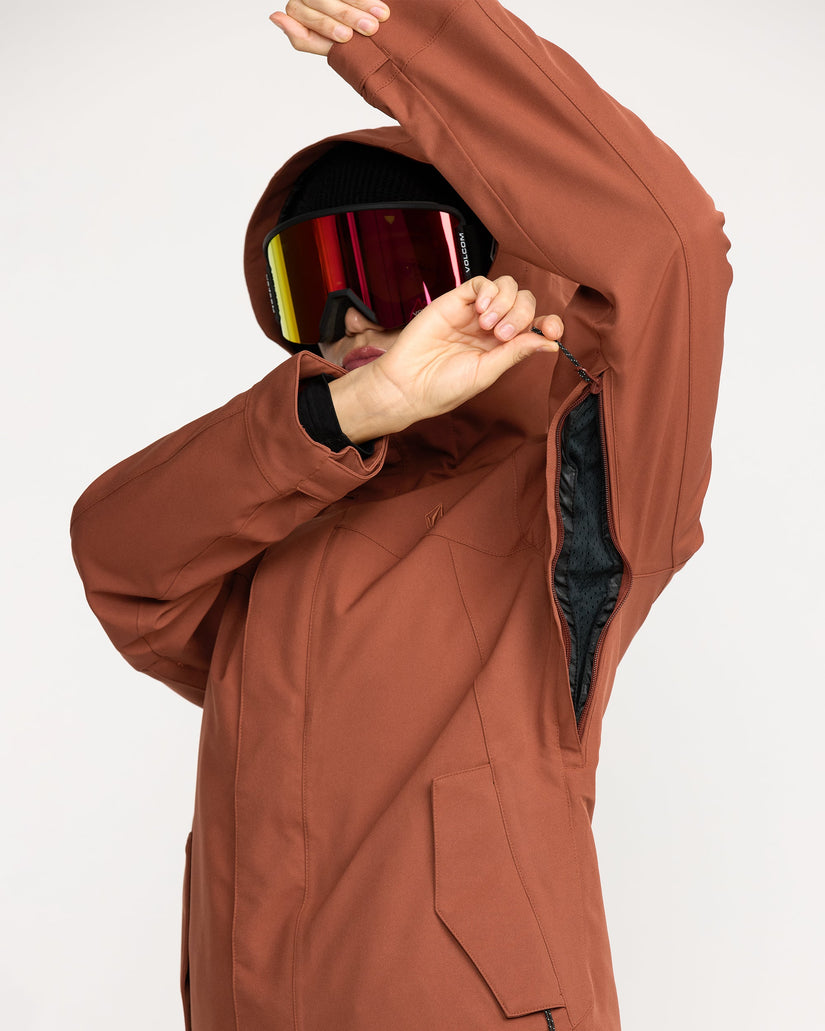 Stoney Shadow Insulated Jacket - Henna