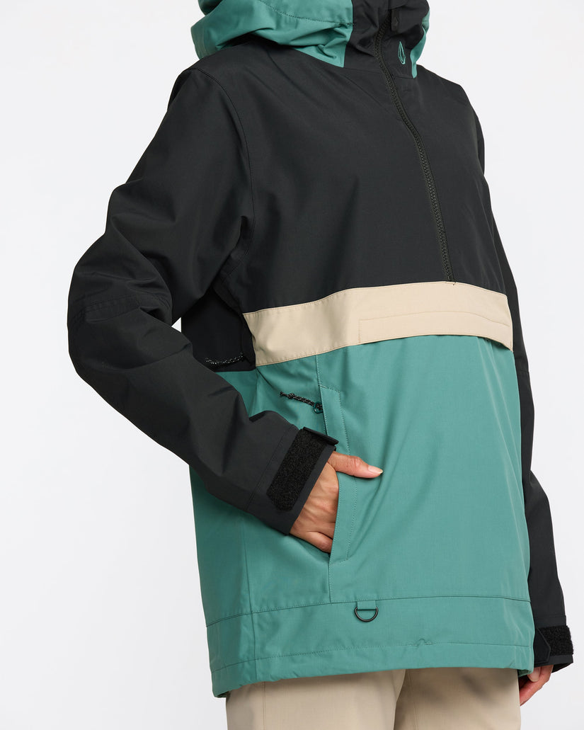 Harlan Pullover Jacket - Spruce Green