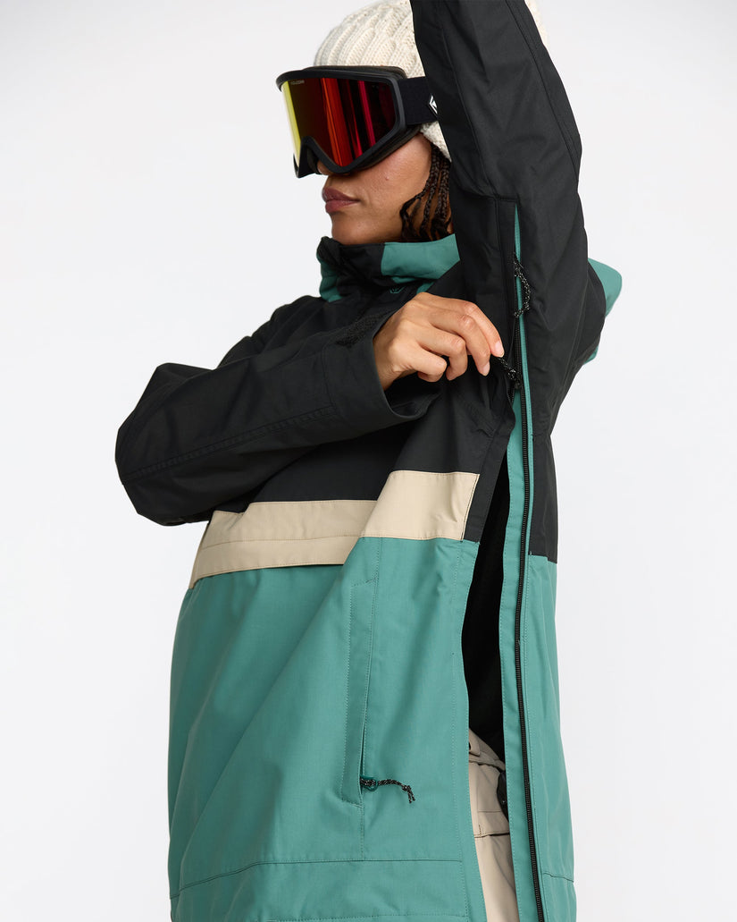 Harlan Pullover Jacket - Spruce Green