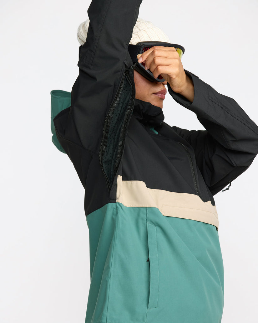 Harlan Pullover Jacket - Spruce Green