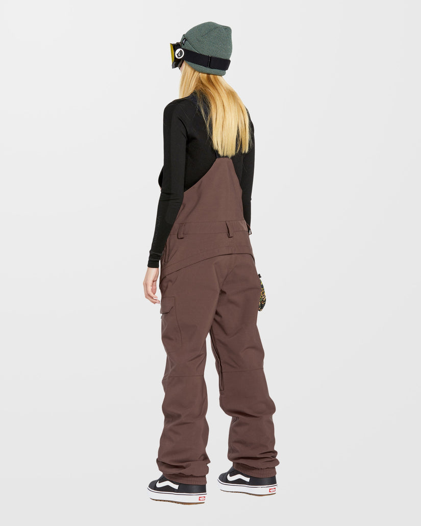 Creston 3D Stretch Bib Overall - Mahogany