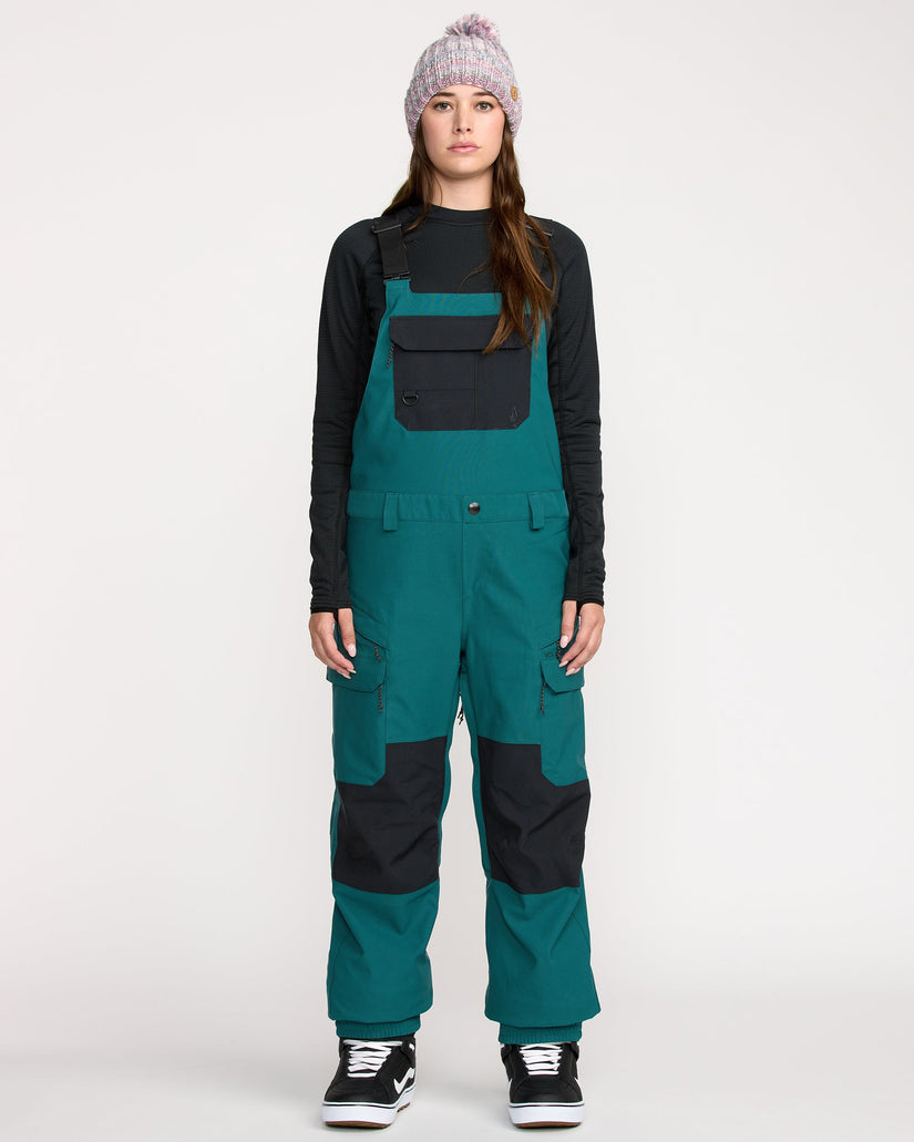 Creston 3D Stretch Bib Overall - Atlantic Deep