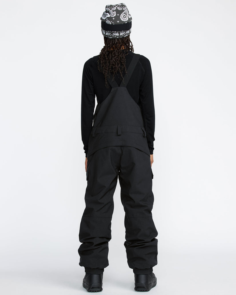 Creston 3D Stretch Bib Overall - Black
