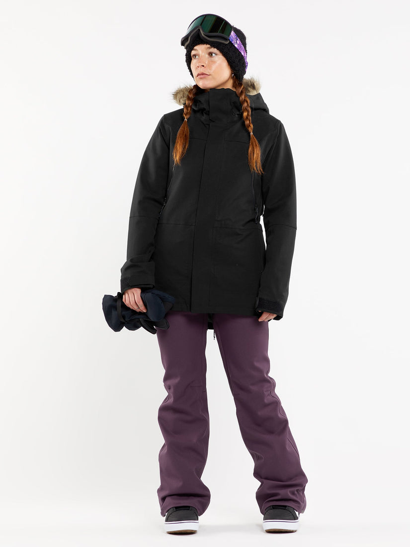 Species Stretch Trousers - BLACKBERRY (H1352407_BRY) [42]