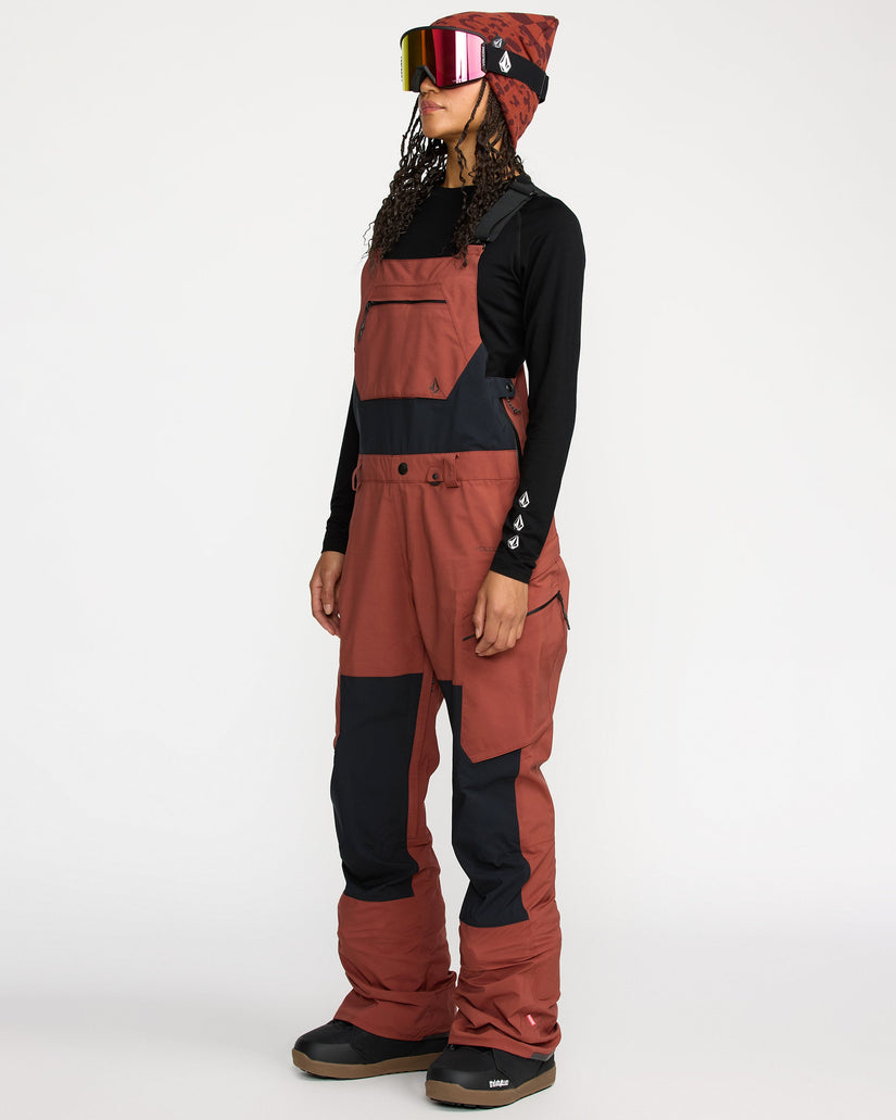 Ash Stretch Gore-Tex Bib Overall - Henna