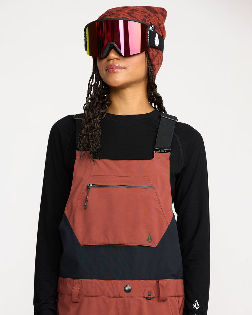 Ash Stretch Gore-Tex Bib Overall - Henna