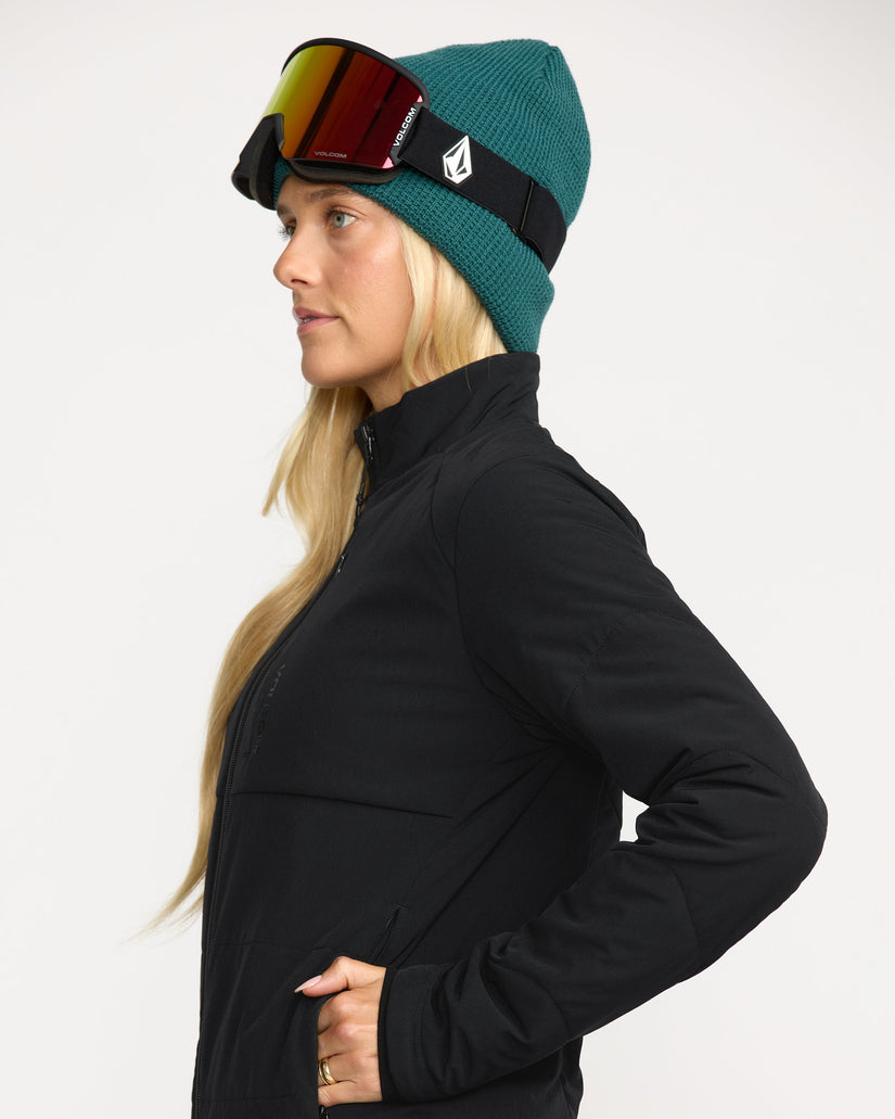 Evergreen Full Zip Jacket - Black