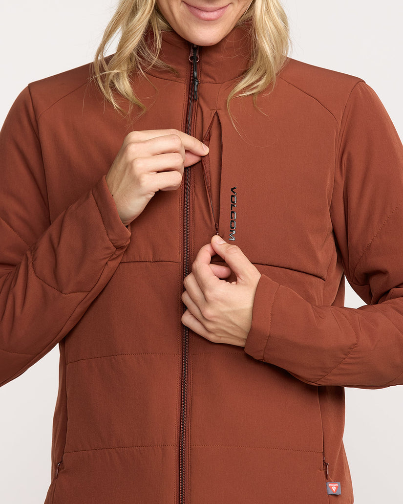 Evergreen Full Zip Jacket - Henna