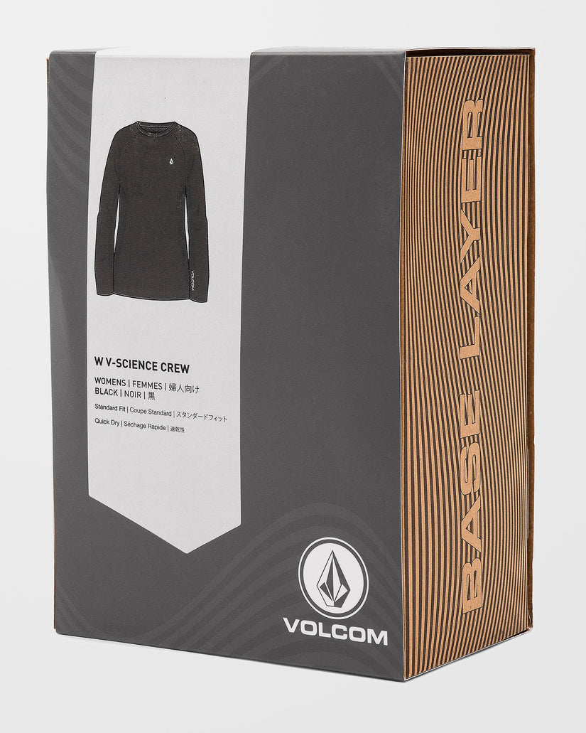 W V-Science Base Layer Top - Black