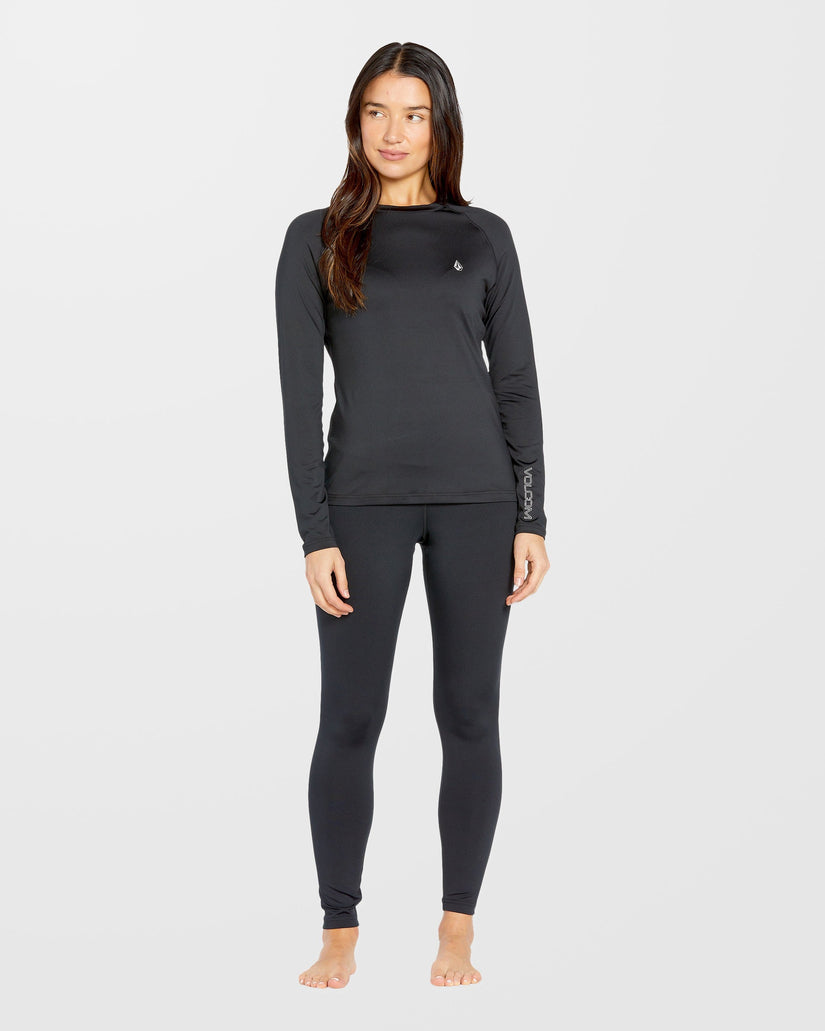W V-Science Base Layer Top - Black