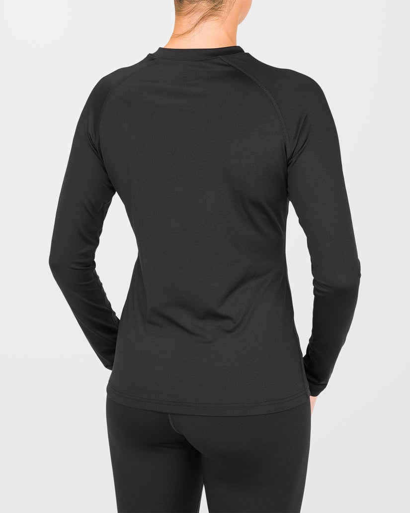 W V-Science Base Layer Top - Black
