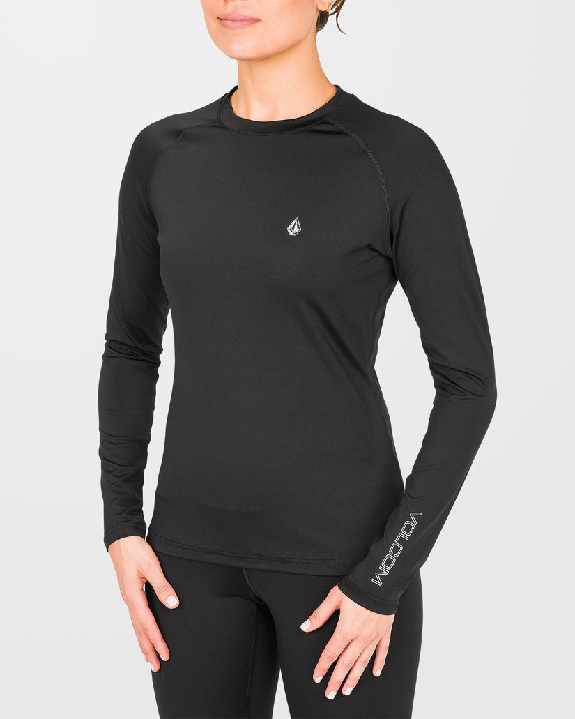 W V-Science Base Layer Top - Black