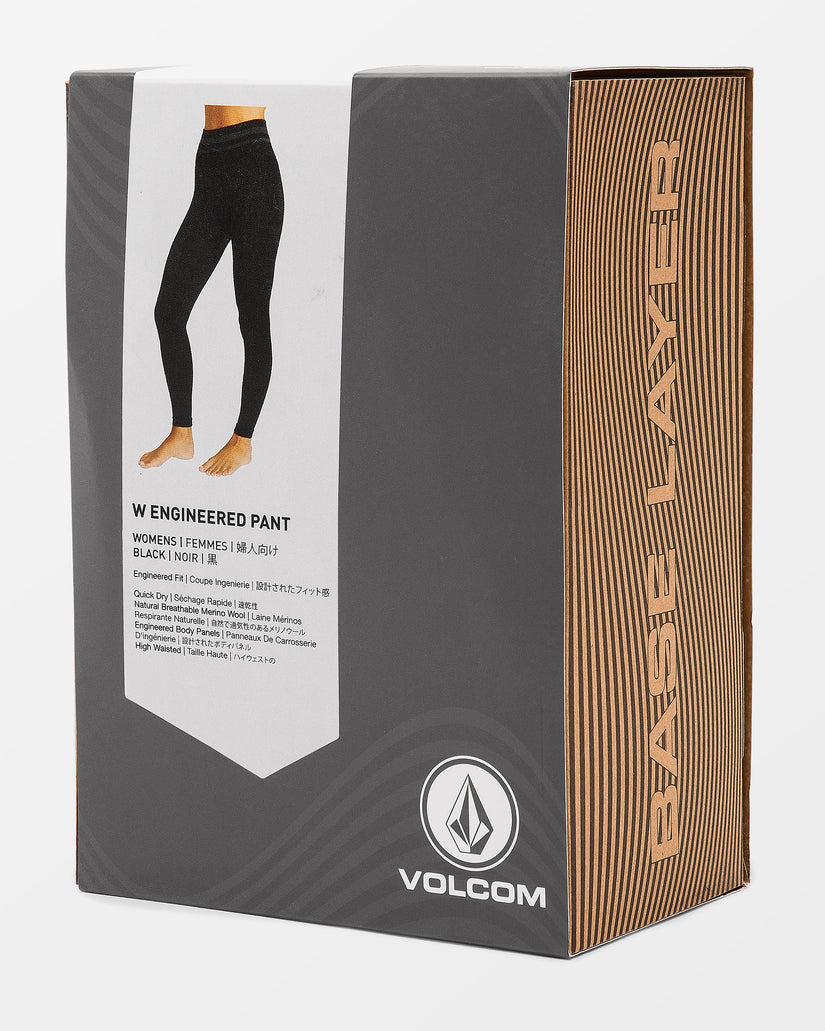 W Engineered Base Layer Legging - Black