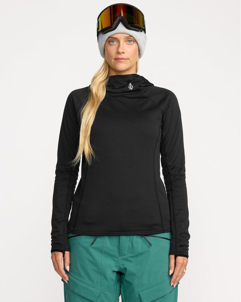 Gridlock Balaclava Hoodie - Black