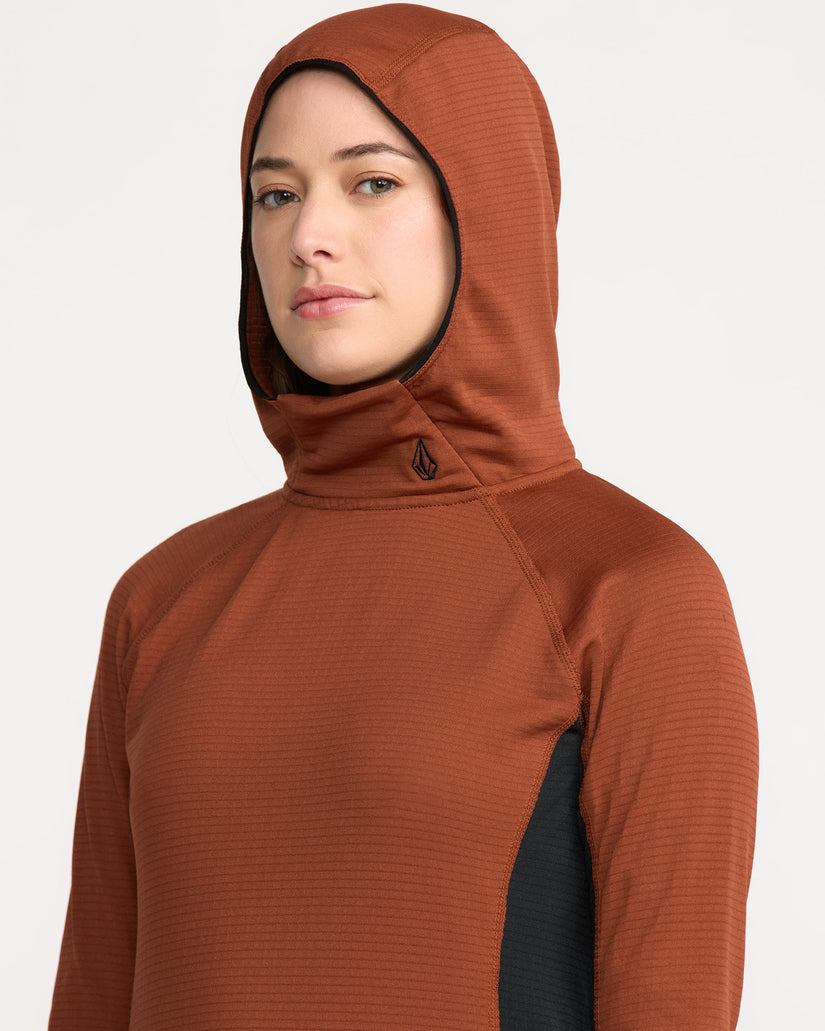 Gridlock Balaclava Hoodie - Henna