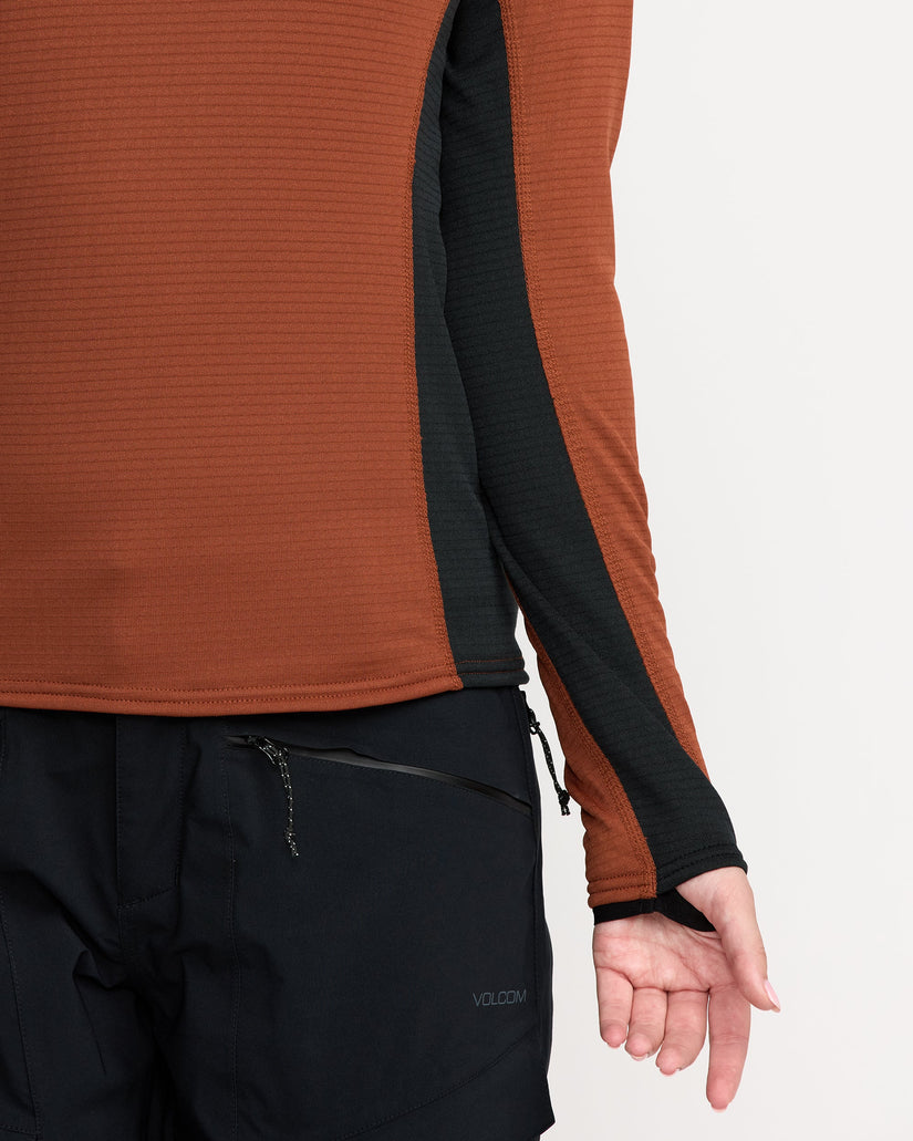Gridlock Balaclava Hoodie - Henna