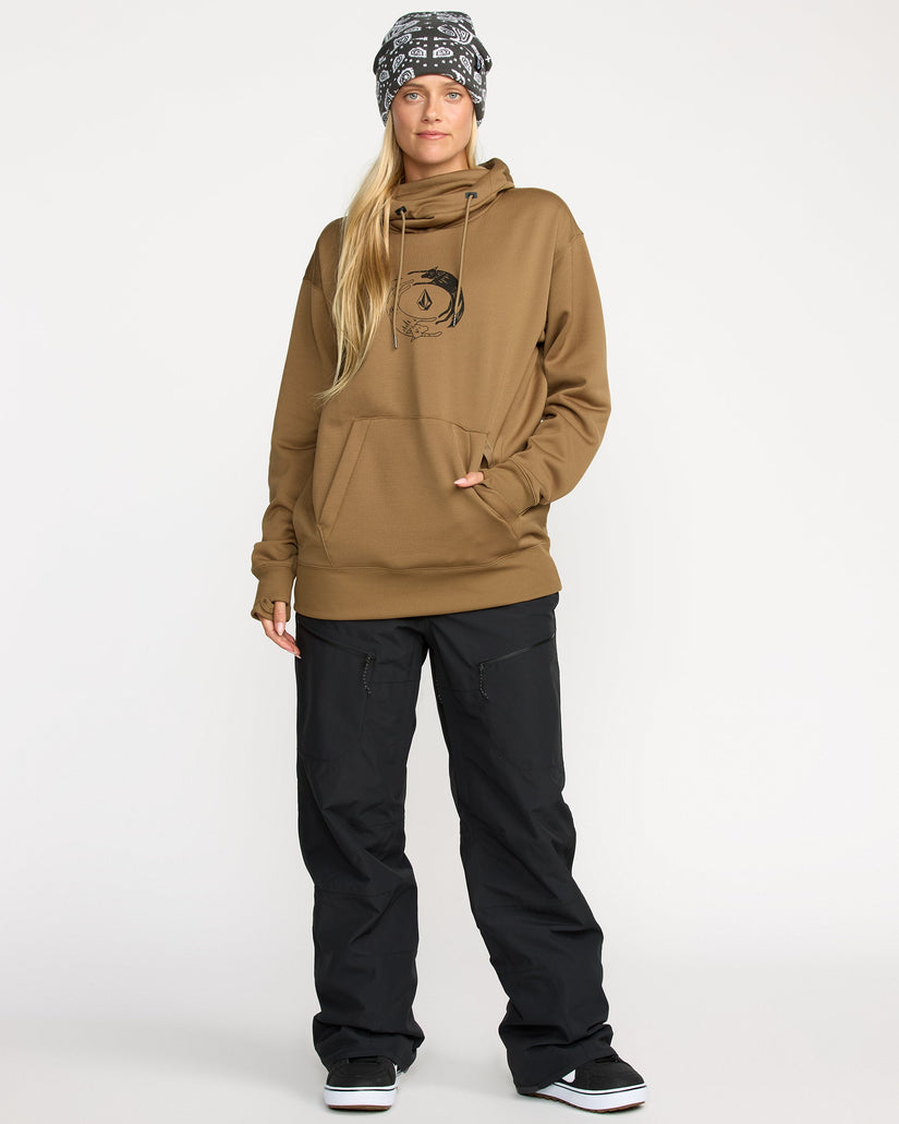 Riding Hydro Hoodie - Bronze