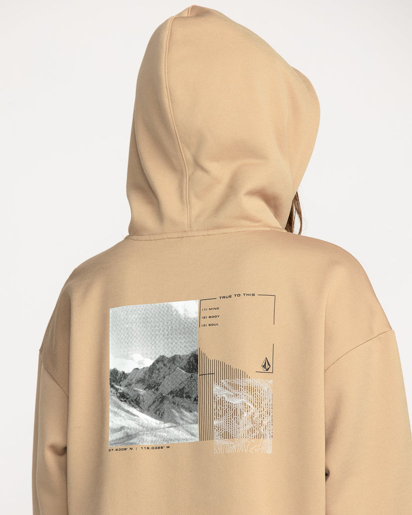 Essential Hydro Hoodie - Oatmeal
