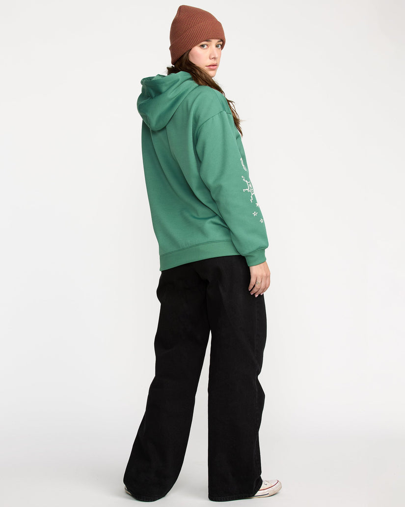 Essential Hydro Hoodie - Spruce Green
