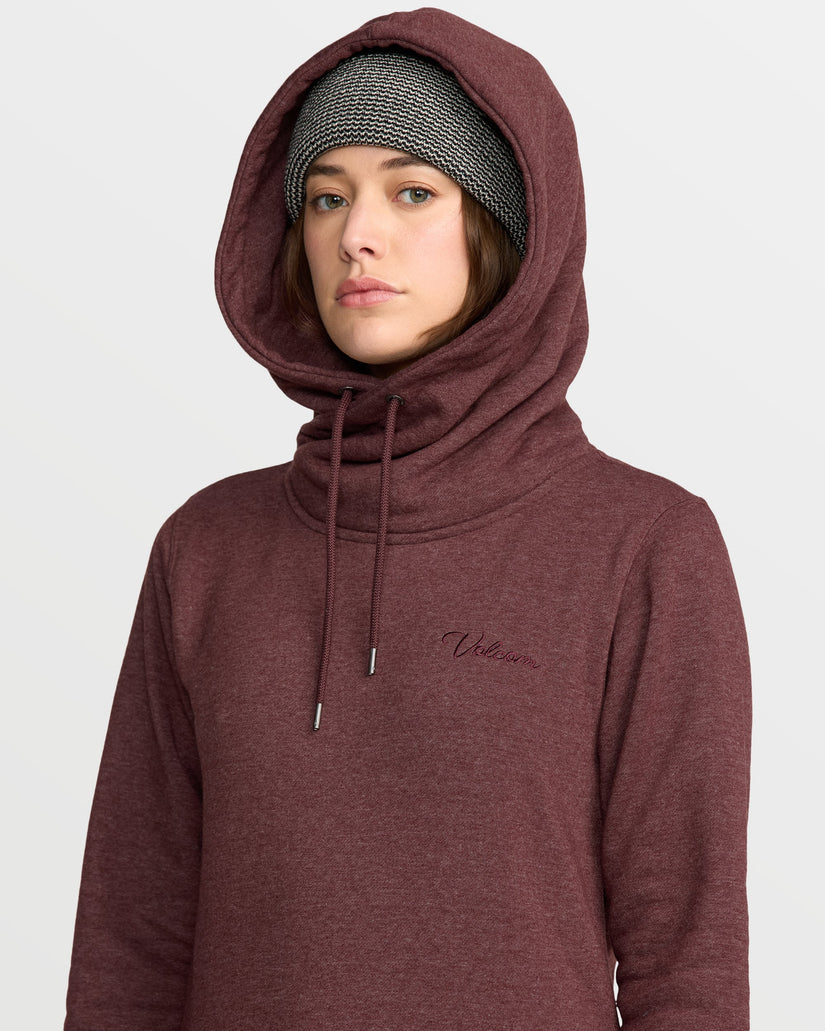 Tower Fleece Hoodie - Oxblood