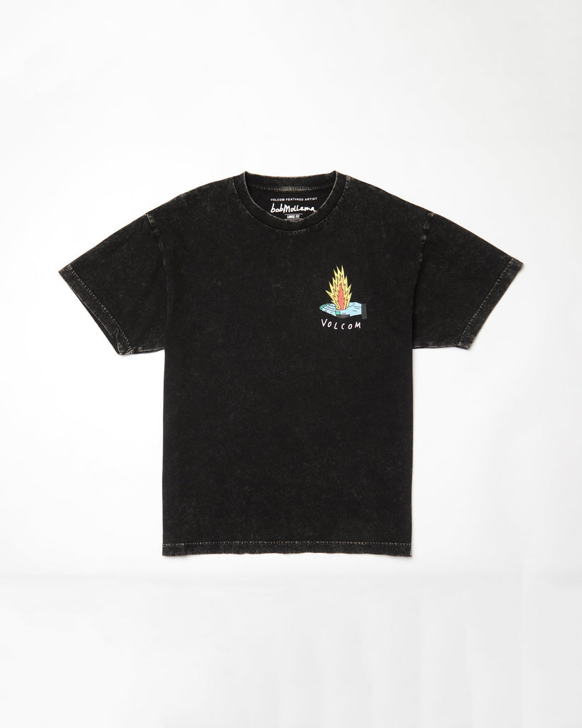 Bob Mollema 1 T-Shirt - WASHED BLACK - (KIDS)