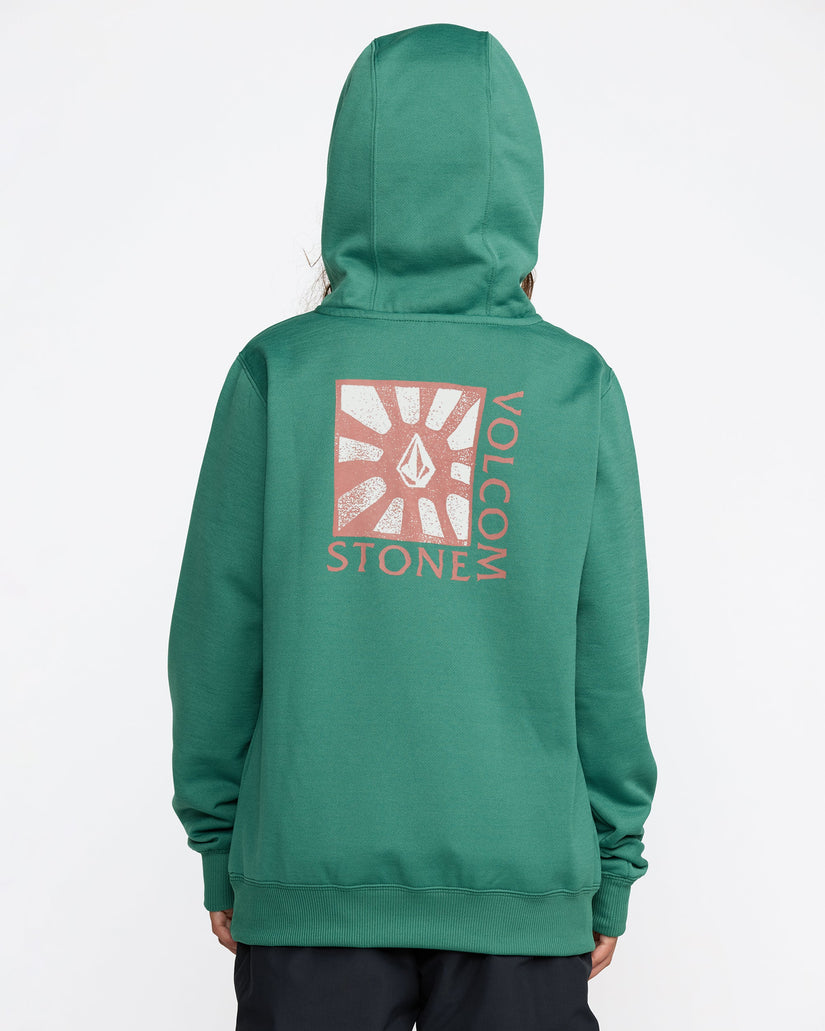 Hydro Fleece Hoodie - Spruce Green