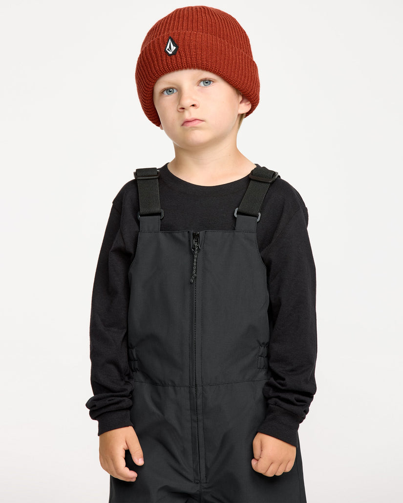Little Flurry Insulated Bib Overall - Black