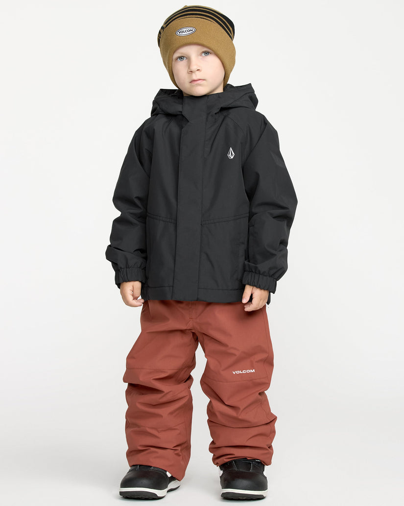 Little Flurry Insulated Bib Overall - Henna